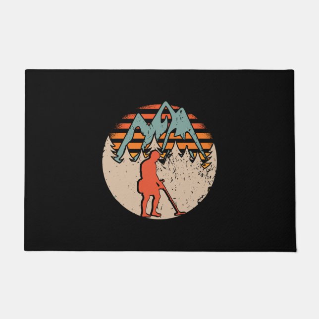 Vintage Sondeln Metal Detectorist Doormat (Front)