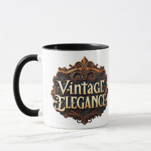 "Vintage Sophistication" Mug