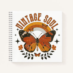 Vintage Soul Butterfly Journal