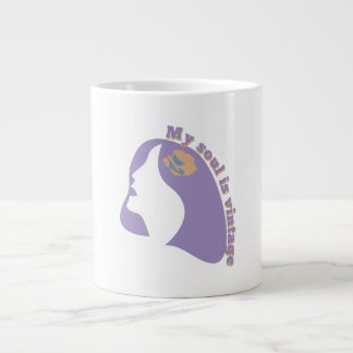 vintage soul large coffee mug