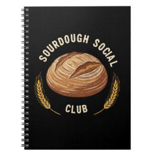 Vintage Sourdough Social Club   Artisan Bread Bake Notebook
