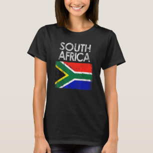 Vintage South Africa African Flag Pride T-Shirt