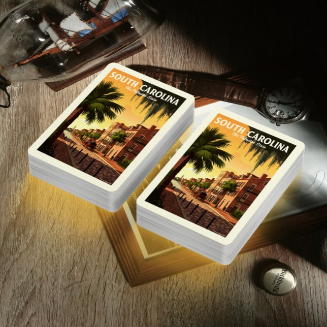  Vintage South Carolina Playing Cards (Creator Uploaded)