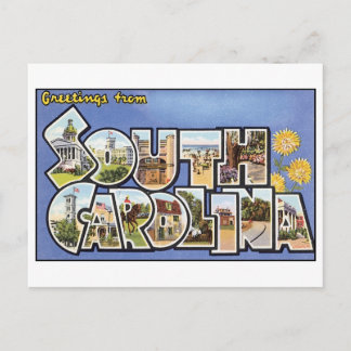 Vintage South Carolina Postcard