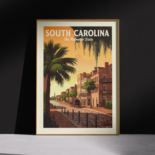 Vintage South Carolina Poster (Creator Uploaded)
