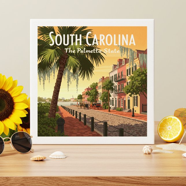 Vintage South Carolina Tile (Creator Uploaded)