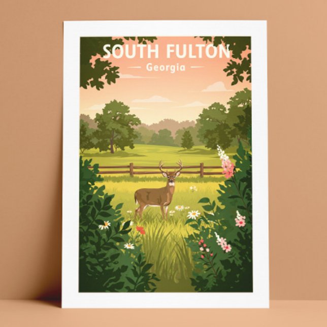 Vintage South Fulton Georgia Postcard (Creator Uploaded)