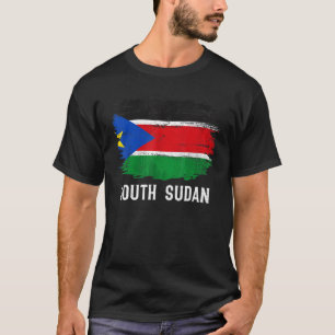 Vintage South Sudan Flag Gift T-Shirt