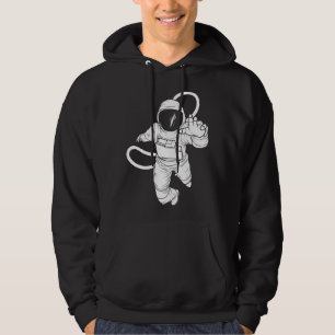 Vintage space astronaut hoodie