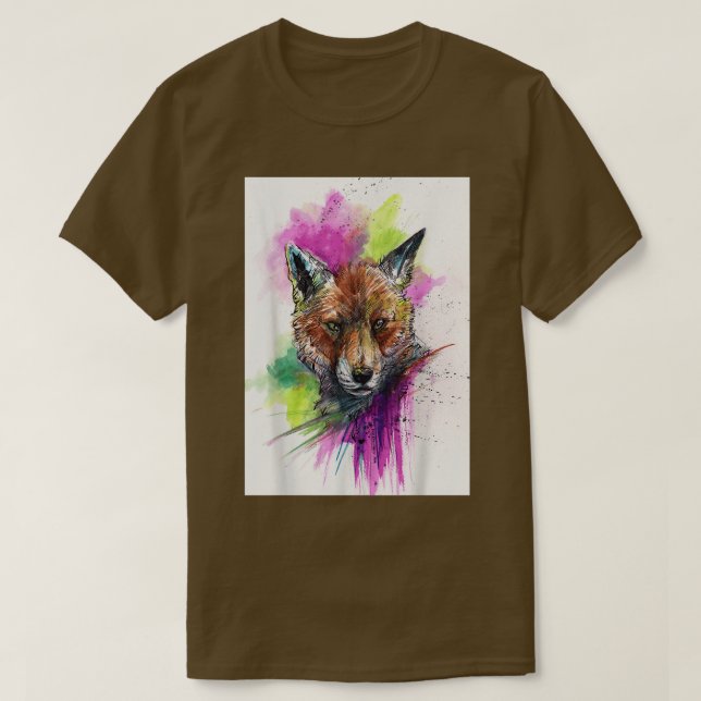 Vintage Space Cat  Funny Astronaut Cat  T-Shirt (Design Front)