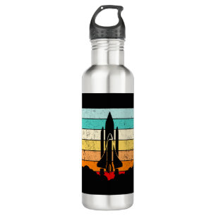 Vintage Spaceship /Space/Spacecraft 710 Ml Water Bottle