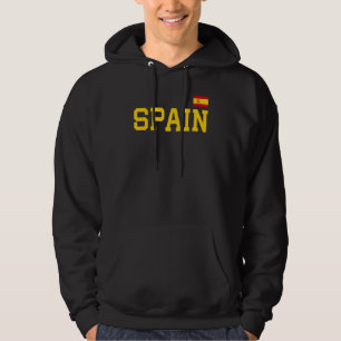 Vintage Spanish Flag Spain Pride Roots Heritage Hoodie