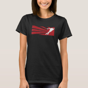 vintage Speed Skating man Speed skater  Speed Skat T-Shirt