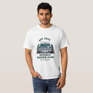Vintage Speedster - Est 2025 Borcelle Racing Club T-Shirt