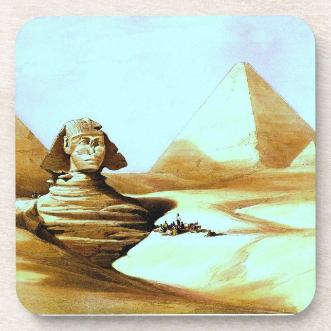 Vintage Sphinx Coaster (Front)