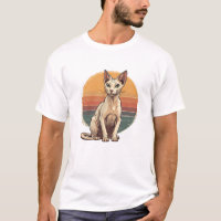 Vintage Sphynx Cat Mom Retro Art