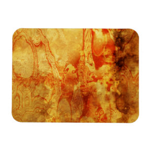 Vintage Spilled Red Magnet