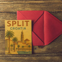 Vintage Split Croatia Dalmatia Travel