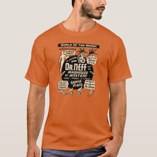 Vintage Spook Show Poster - Madhouse of Mystery T-Shirt