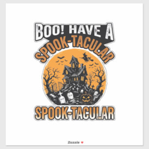 Vintage Spook-Tacular Halloween Haunted House Shir
