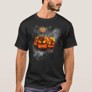 Vintage Spooky Pumpkin Halloween Costume T-Shirt