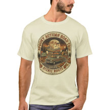 Vintage Spooky Road Trip Halloween Retro Travel T-