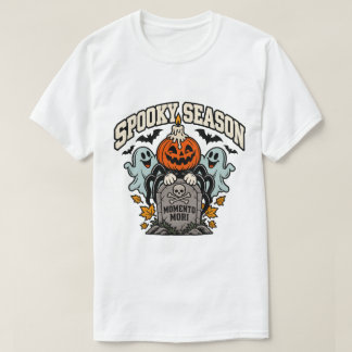 Vintage Spooky Season Halloween Shirt, Retro Rubbe T-Shirt