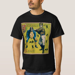 Vintage Sports Baseball Players at the Home Game T-Shirt