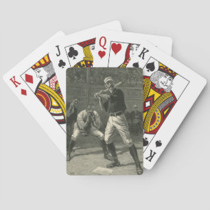 Vintage Sports, Baseball Players by Thulstrup Playing Cards