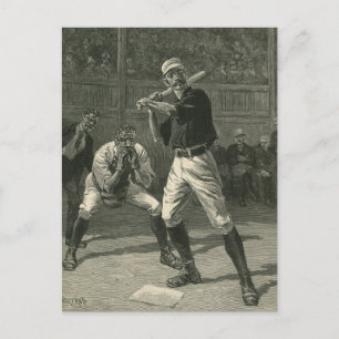 Vintage Sports, Baseball Players by Thulstrup Postcard