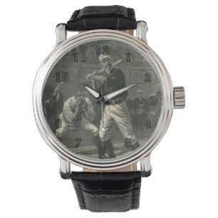 Vintage Sports, Baseball Players by Thulstrup Watch