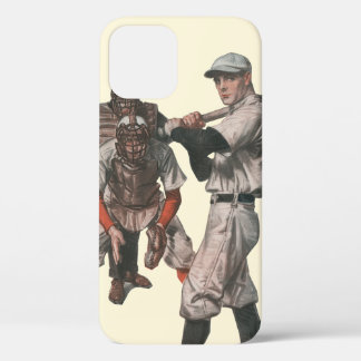 Vintage Sports Baseball Players iPhone 12 Case
