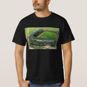 Vintage Sports Baseball Stadium, Aerial View T-Shirt