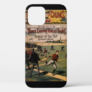 Vintage Sports Baseball Three Chums Magazine Cover