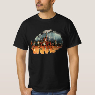 Vintage Sports Basketball Game, Basketball Players T-Shirt
