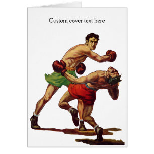 Vintage Sports Boxing, Boxers in a Fight