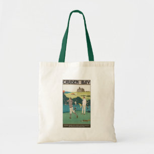 Vintage Sports Golf in Scotland, Golfers Golfing Tote Bag