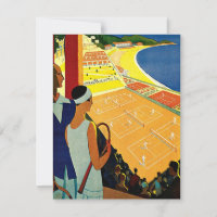 Vintage Sports, Tennis in Monte Carlo Invitation
