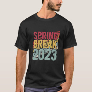 Vintage Spring Break 2023 Retro Matching Group T-Shirt