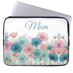 Vintage Spring Flowers for Mom Laptop Sleeve