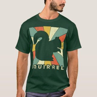 Vintage Squirrel Lover Retro Style Animal T-Shirt