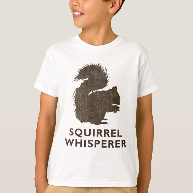 Vintage Squirrel Whisperer T-Shirt (Front)