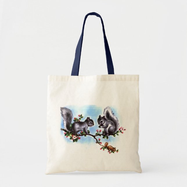 Vintage Squirrels Bag (Front)
