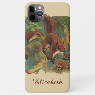 Vintage Squirrels, Forest Creatures, Wild Animals Case-Mate iPhone Case
