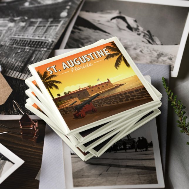 Vintage St. Augustine Florida Magnet (Creator Uploaded)