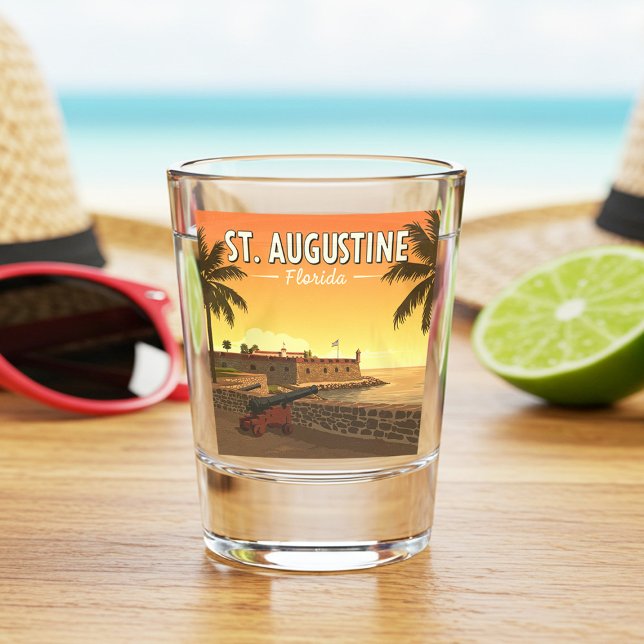 Vintage St. Augustine Florida Shot Glass (Creator Uploaded)