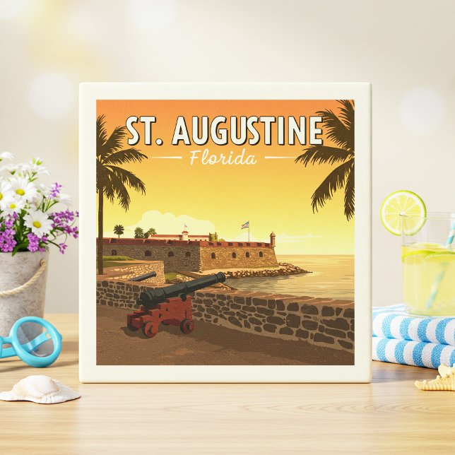Vintage St. Augustine Florida Tile (Creator Uploaded)