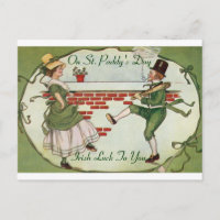 Vintage St. Paddy's Day Postcard