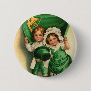 Vintage St. Patrick's Day Button