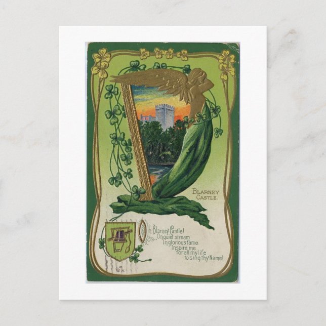 Vintage ST. Patricks Day Card (Front)